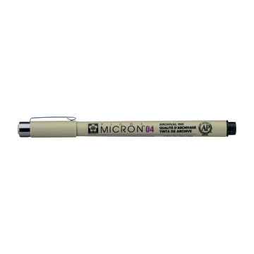 Pigma Micron Waterproof fine liner pen Black 04 : 0.40mm