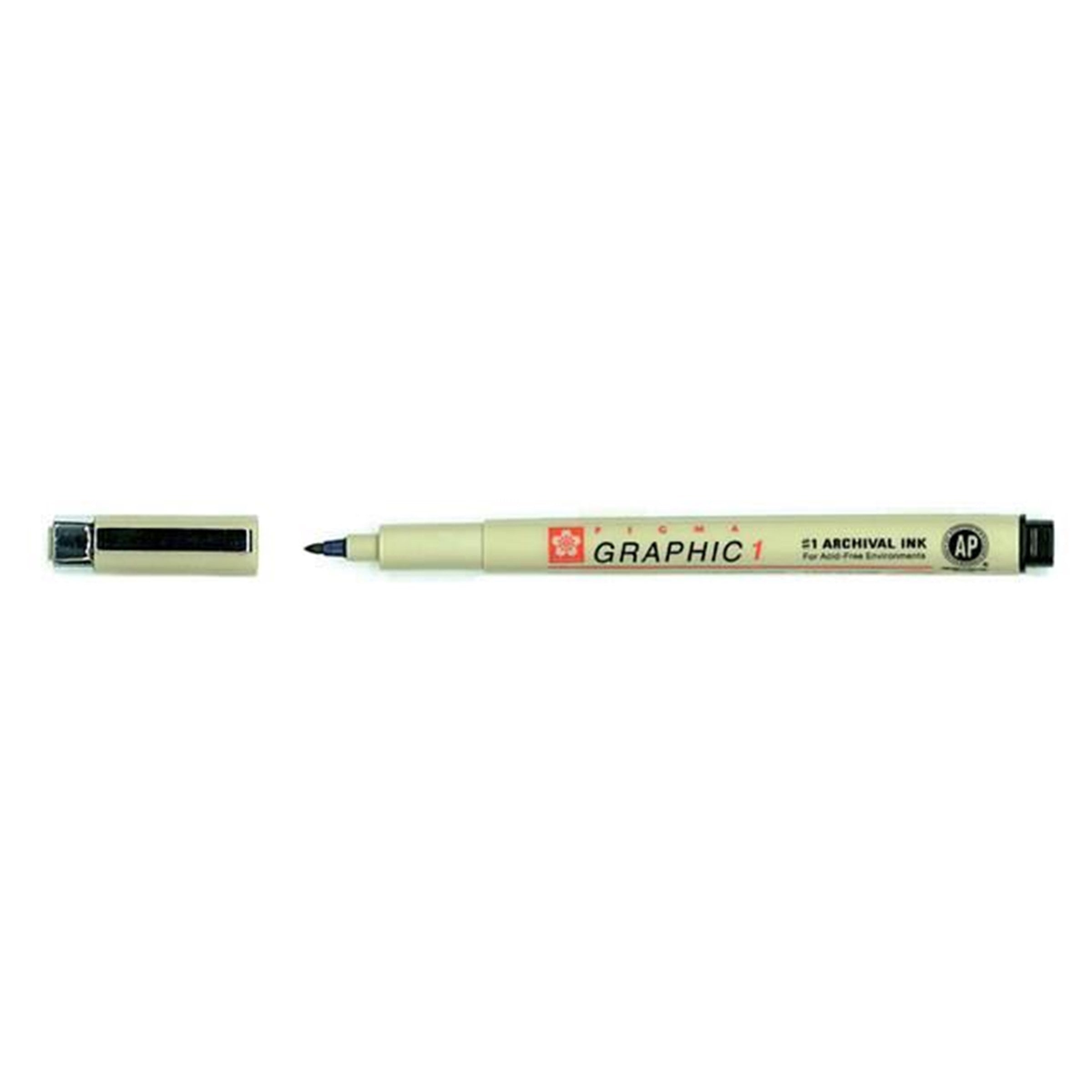 Pigma Graphic 1 Black Graphic Pen 1 - 1.0mm