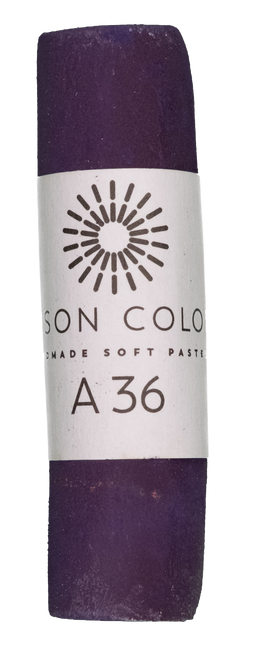 Unison Colour Handmade Soft Pastels Additional 36 Purple - Size Regular