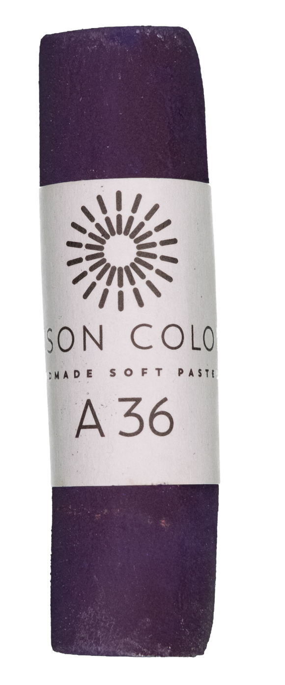 Unison Colour Handmade Soft Pastels Additional 36 Purple - Size Regular