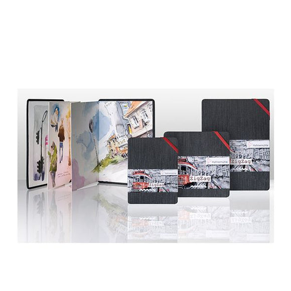 Hahnemühle ZigZag  Watercolour Book 14cm x 14cm  x 18 pages