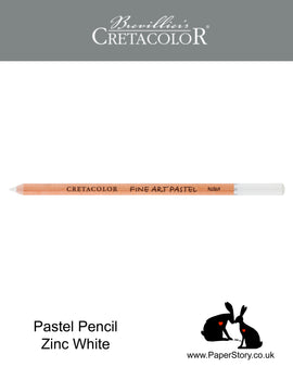 Cretacolor 471 02 Artists Pastel Pencil Zinc White